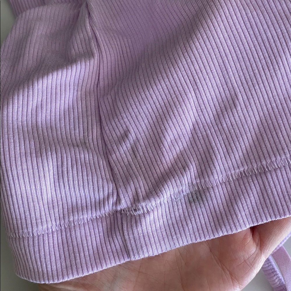 NEW SKIMS Soft Lounge Long Ribbed Cami Slip Dress Size L Sugar Plum Lilac Purple - Picture 11 of 11
